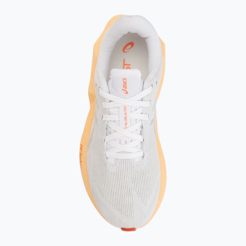 Дамски обувки за бягане ASICS Novablast 6 white/vivid coral 5