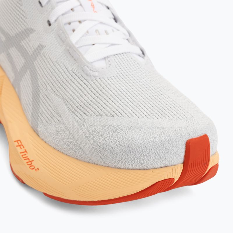 Дамски обувки за бягане ASICS Novablast 6 white/vivid coral 7