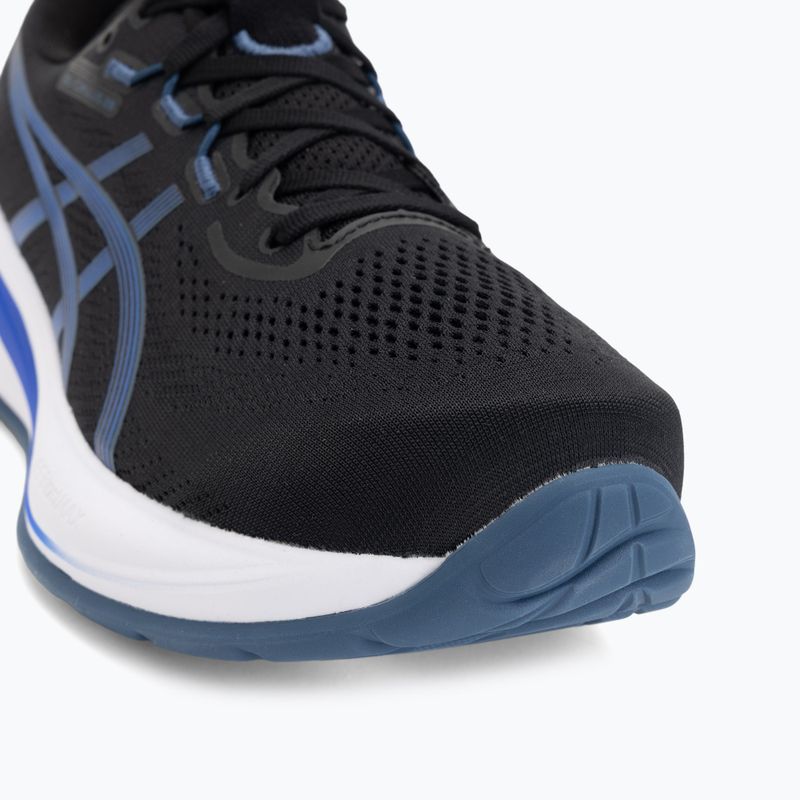 Мъжки обувки за бягане ASICS Gel-Cumulus 28 black/neon blue 7