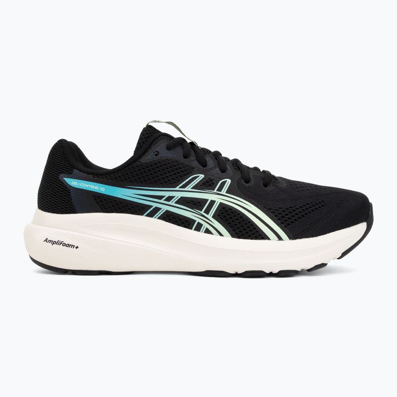 Мъжки обувки за бягане ASICS Gel-Contend 10 black/illuminate yellow 2