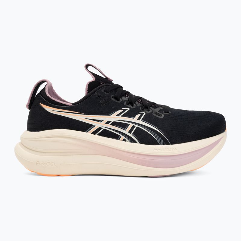Дамски обувки за бягане ASICS Gel-Nimbus 28 black/taro purple 2