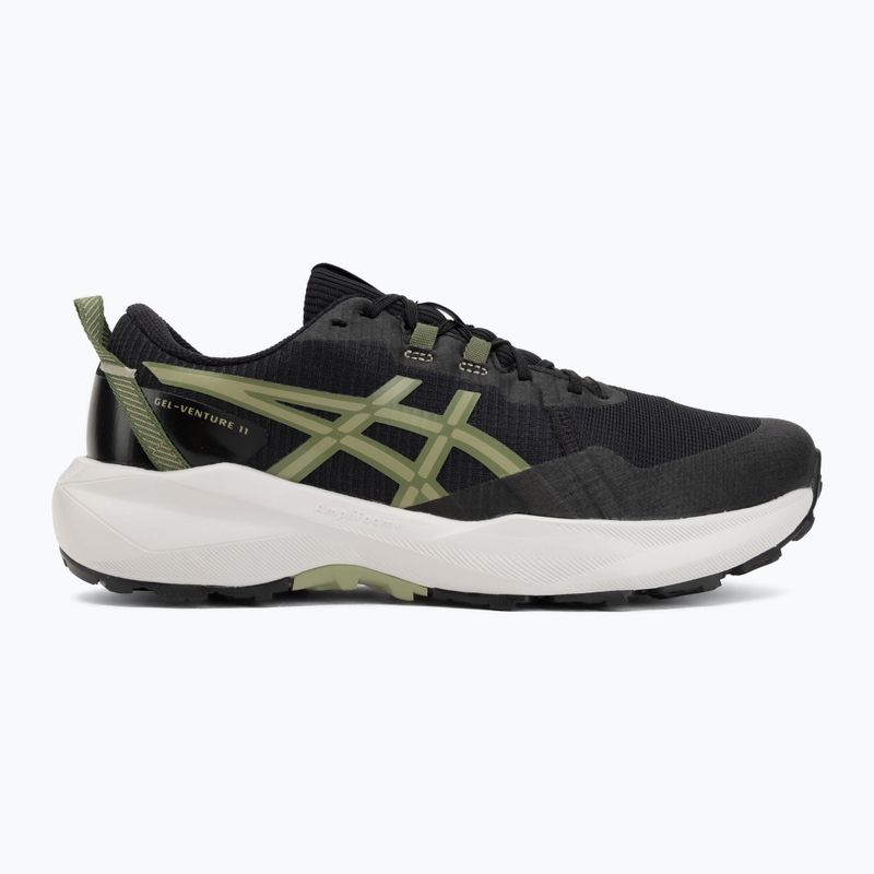 Мъжки обувки за бягане  Asics Gel-Venture 11 Black/Khaki Green 2