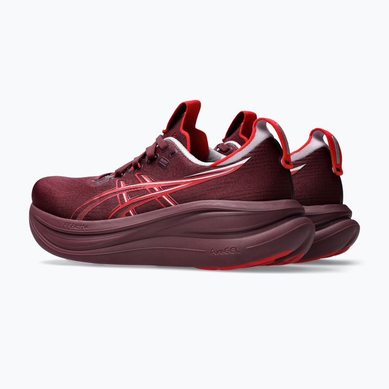 Дамски обувки за бягане ASICS Gel-Nimbus 28 beniimo purple/speed red 3