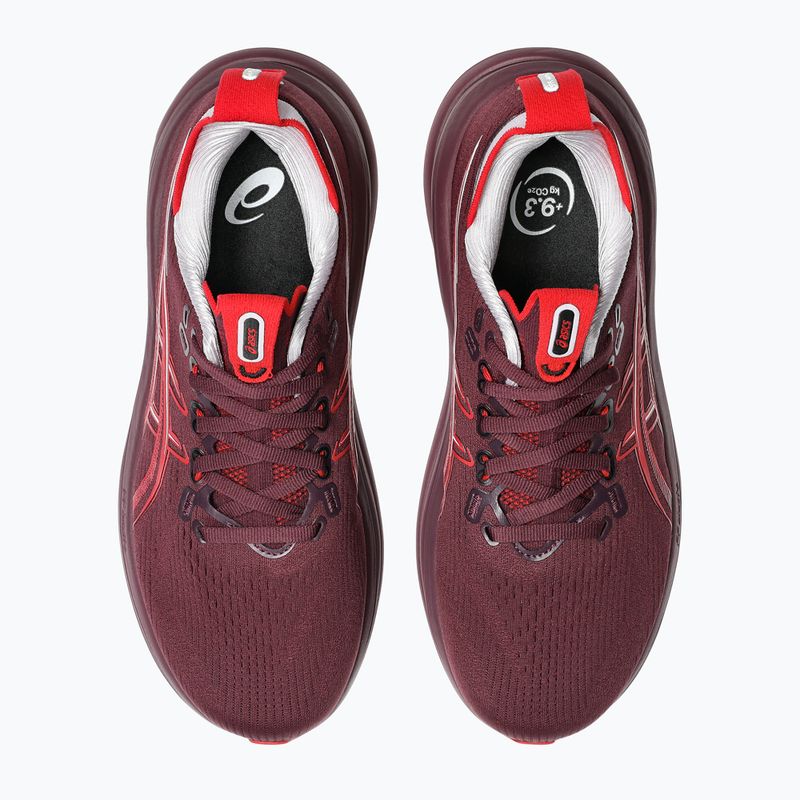 Дамски обувки за бягане ASICS Gel-Nimbus 28 beniimo purple/speed red 5