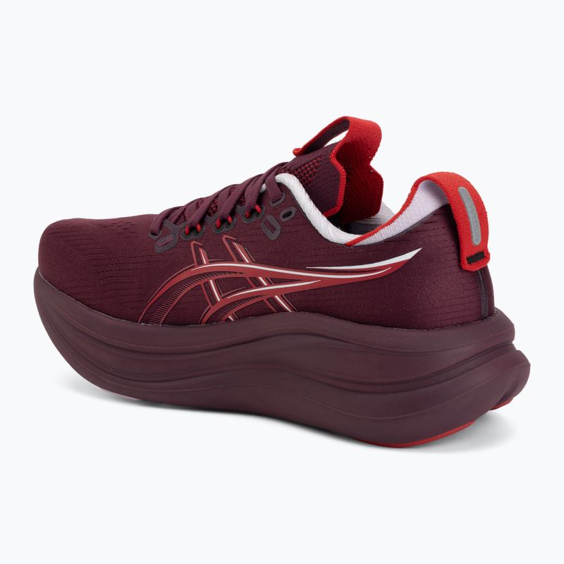Дамски обувки за бягане ASICS Gel-Nimbus 28 beniimo purple/speed red 3