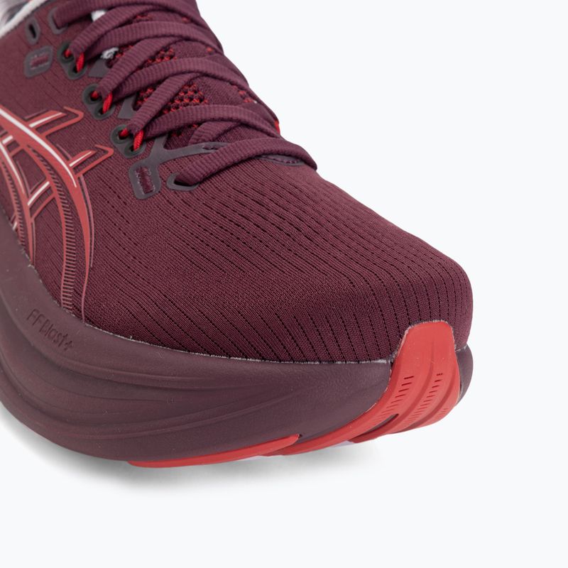 Дамски обувки за бягане ASICS Gel-Nimbus 28 beniimo purple/speed red 7