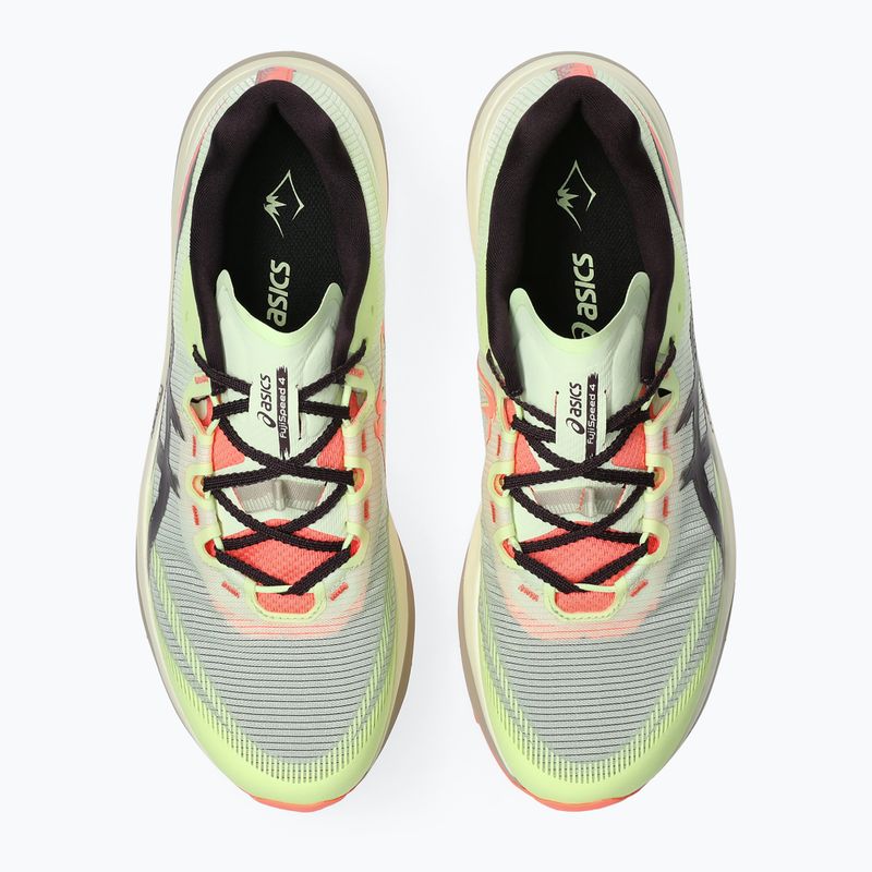 Обувки за бягане Asics Fujispeed 4 illuminate yellow/dark aubergine 4