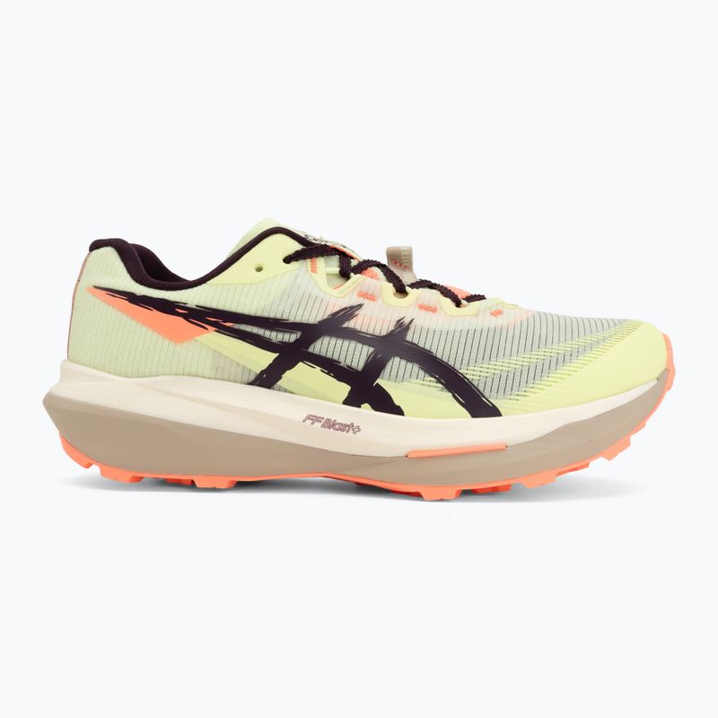 Обувки за бягане Asics Fujispeed 4 illuminate yellow/dark aubergine 2