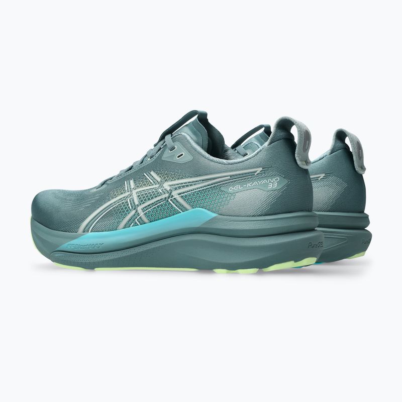 Мъжки обувки за бягане ASICS Gel-Kayano 33 foggy teal/illuminate yellow 3