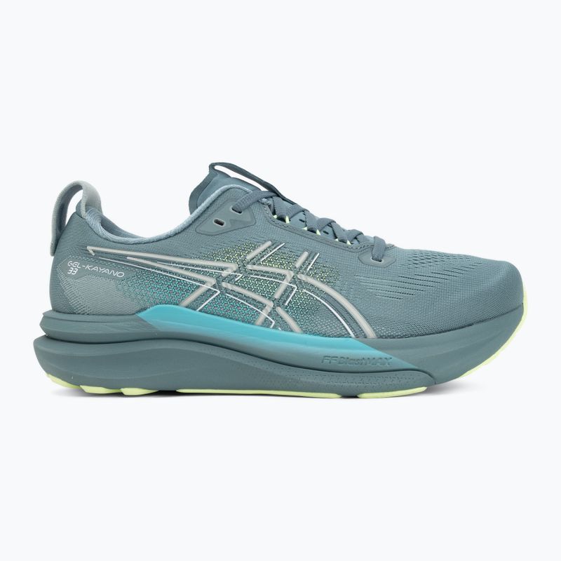 Мъжки обувки за бягане ASICS Gel-Kayano 33 foggy teal/illuminate yellow 2