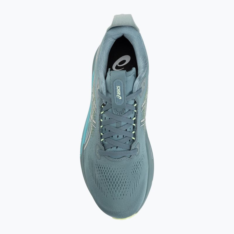 Мъжки обувки за бягане ASICS Gel-Kayano 33 foggy teal/illuminate yellow 5