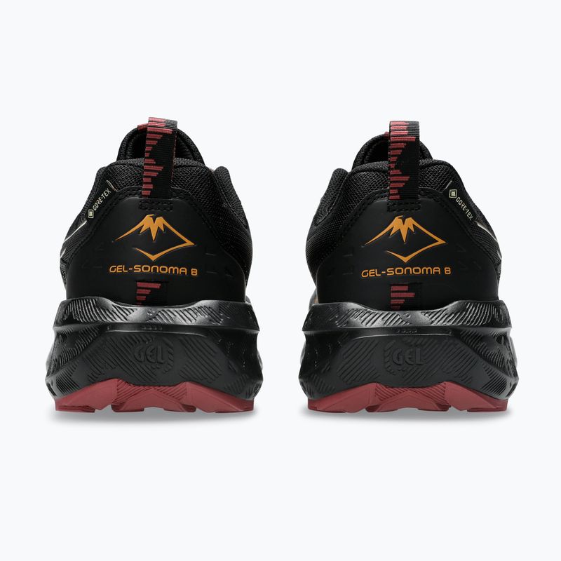 Мъжки обувки за бягане Asics Gel-Sonoma 8 Gtx Black/Brisket Red 6