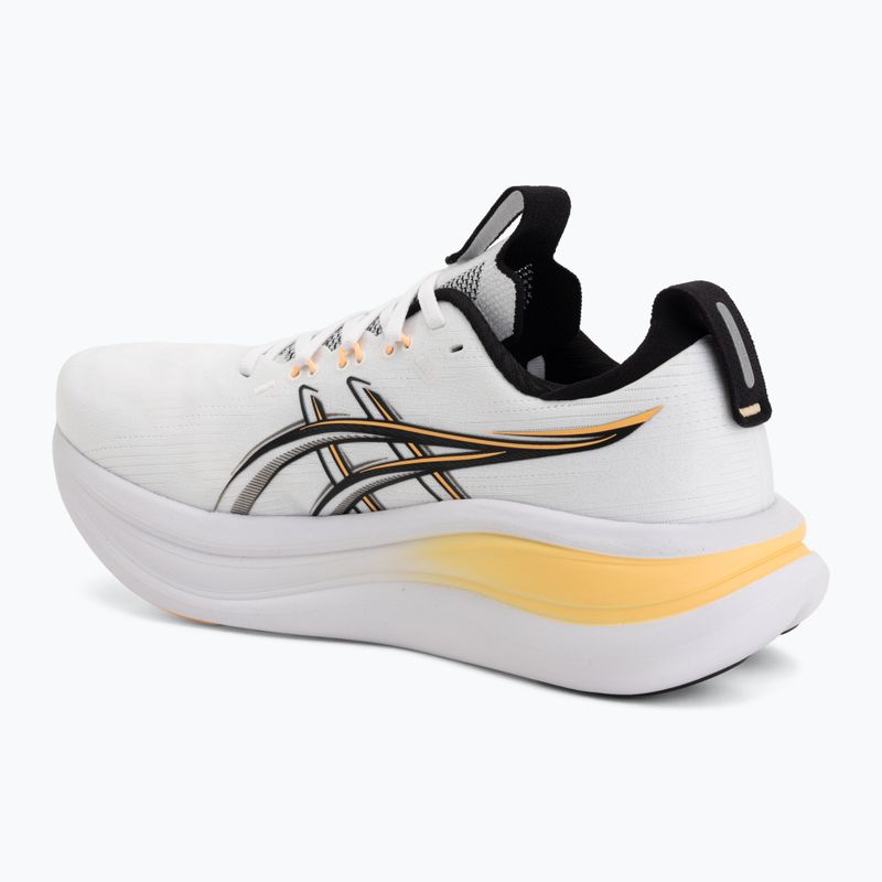Мъжки обувки за бягане ASICS Gel-Nimbus 28 white/stadium orange 3
