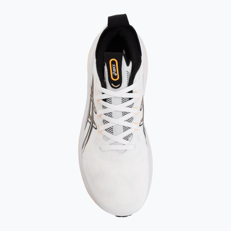 Мъжки обувки за бягане ASICS Gel-Nimbus 28 white/stadium orange 5