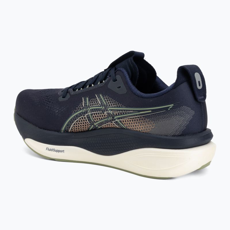 Мъжки обувки за бягане ASICS Gel-Kayano 33 midnight/khaki green 3