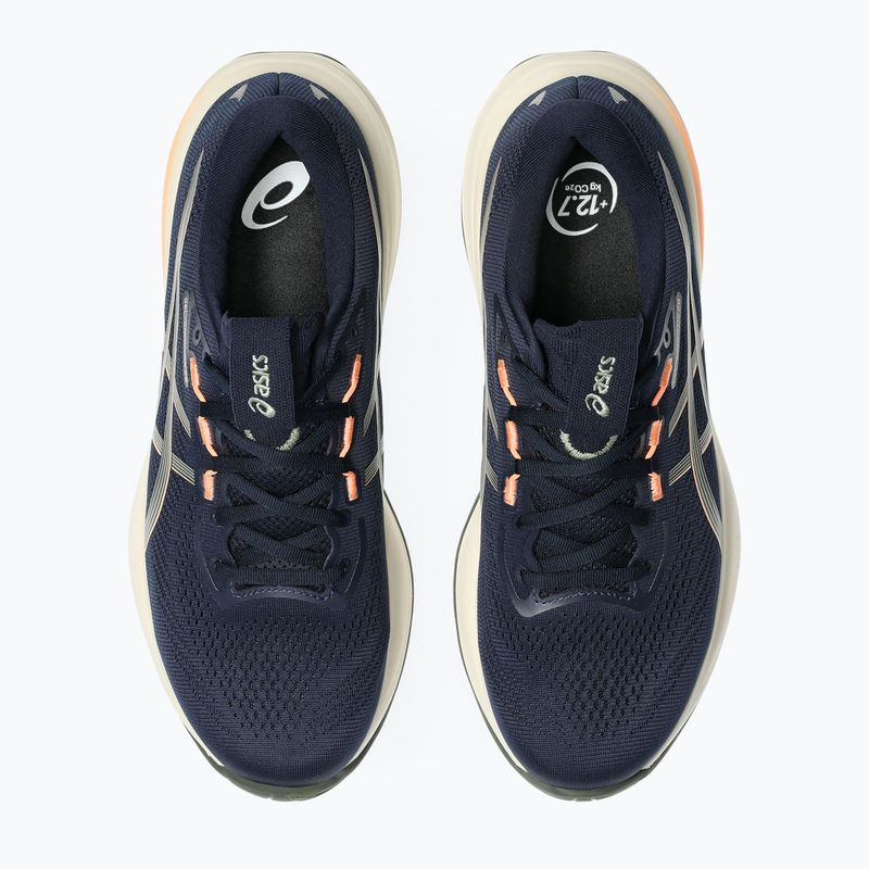 Мъжки обувки за бягане ASICS Gel-Cumulus 28 midnight/khaki green 5