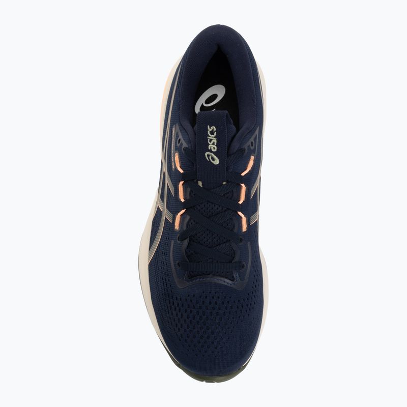 Мъжки обувки за бягане ASICS Gel-Cumulus 28 midnight/khaki green 5