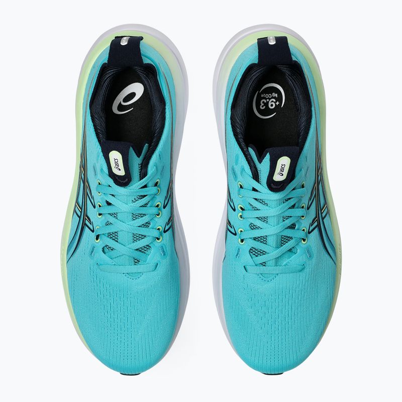 Мъжки обувки за бягане ASICS Gel-Nimbus 28 energy aqua/midnight 5