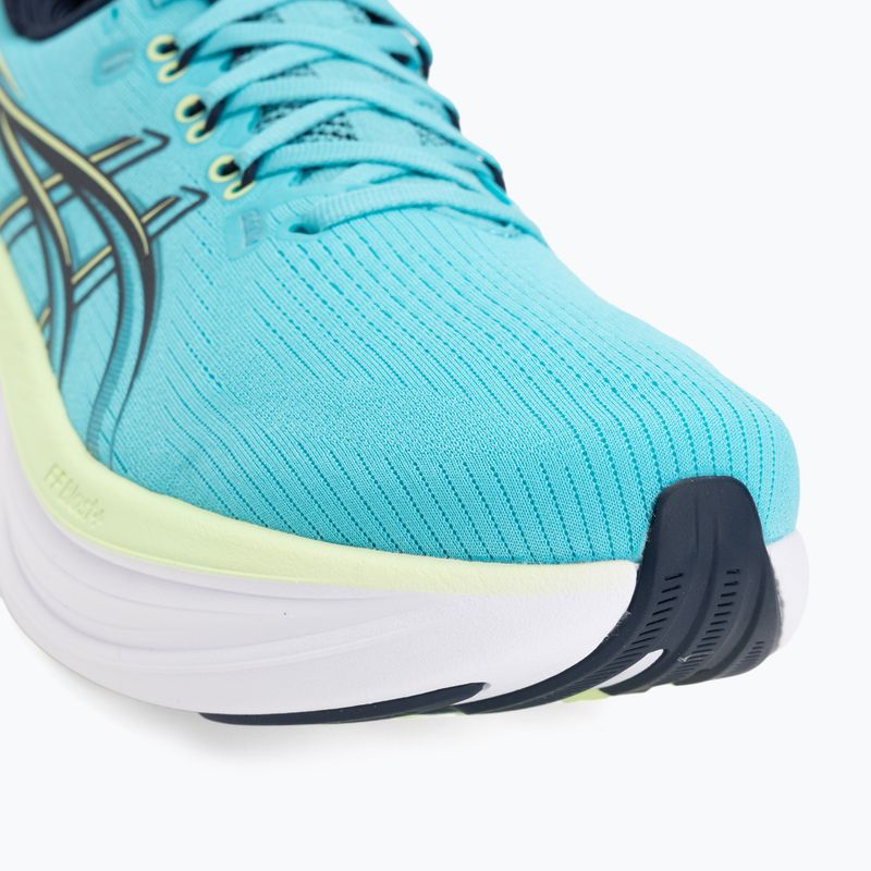 Мъжки обувки за бягане ASICS Gel-Nimbus 28 energy aqua/midnight 7