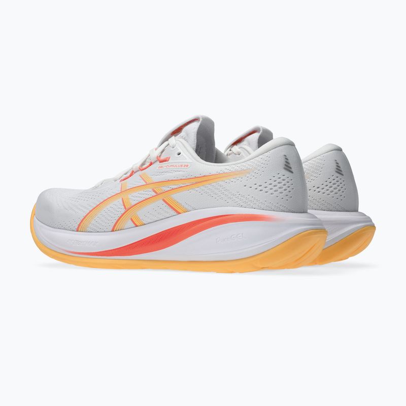 Дамски обувки за бягане Asics Gel-Cumulus 28 White/Orange Glow 4
