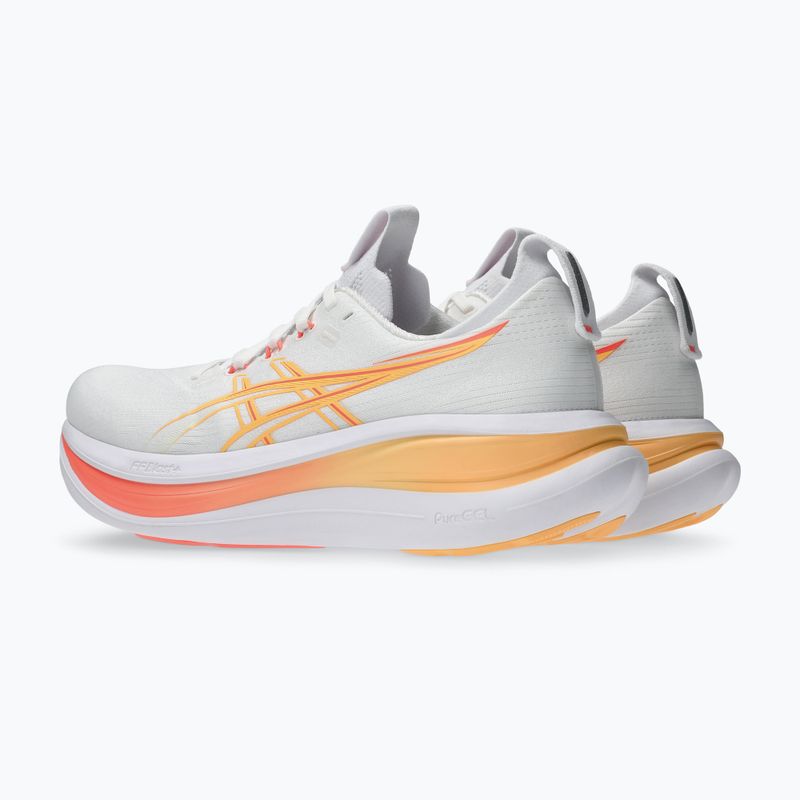 Дамски обувки за бягане ASICS Gel-Nimbus 28 white/sun coral 3