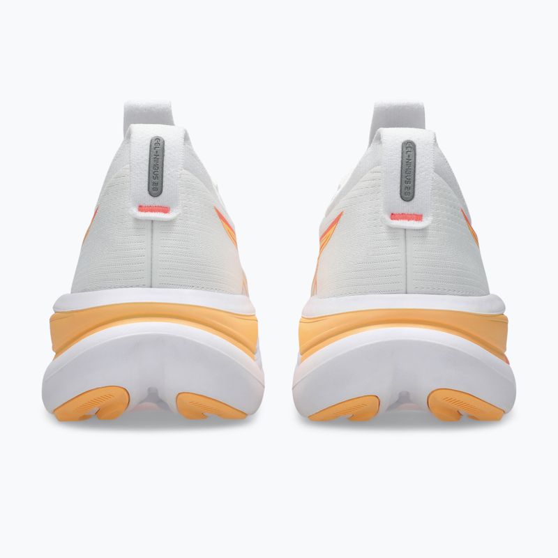 Дамски обувки за бягане ASICS Gel-Nimbus 28 white/sun coral 6