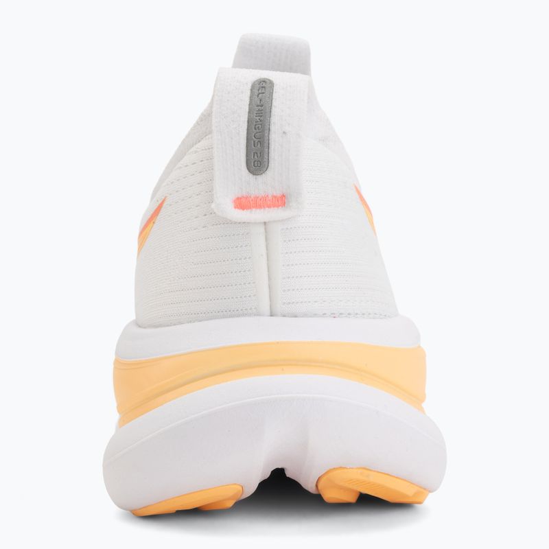 Дамски обувки за бягане ASICS Gel-Nimbus 28 white/sun coral 6