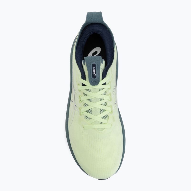 Мъжки обувки за бягане ASICS Gel-Nimbus 28 illuminate yellow/foggy teal 5