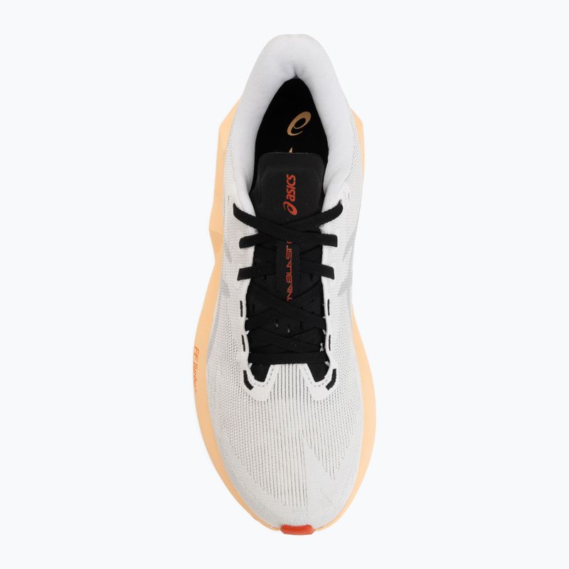 Мъжки обувки за бягане ASICS Novablast 6 white/orange glow 5