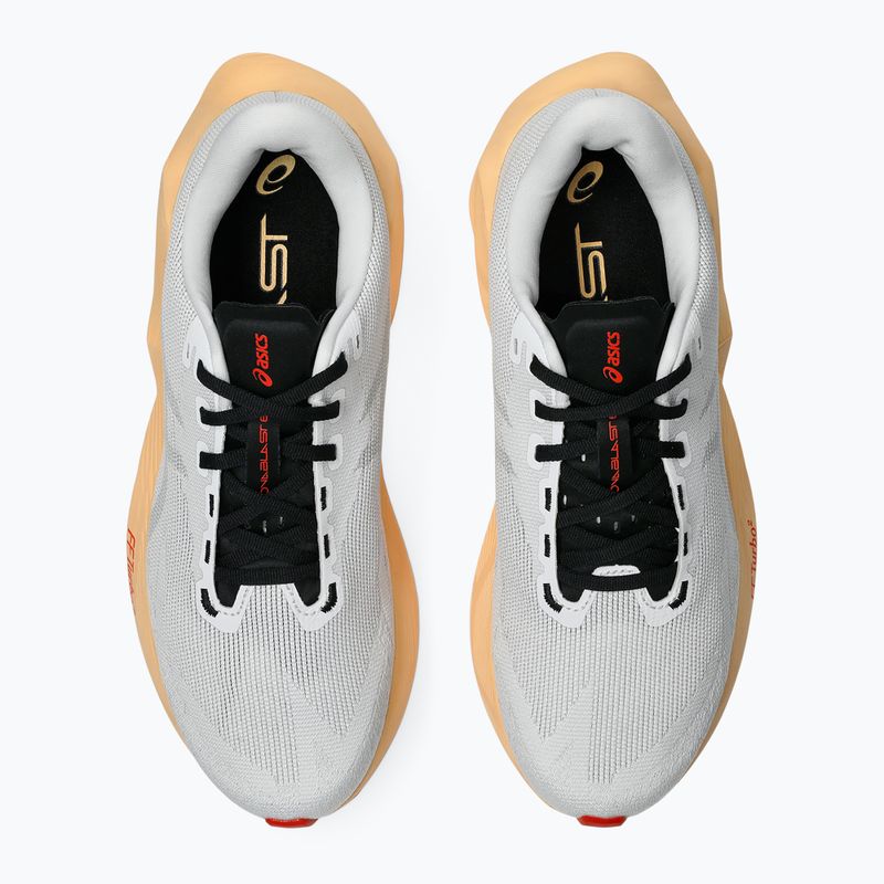 Мъжки обувки за бягане ASICS Novablast 6 white/orange glow 6