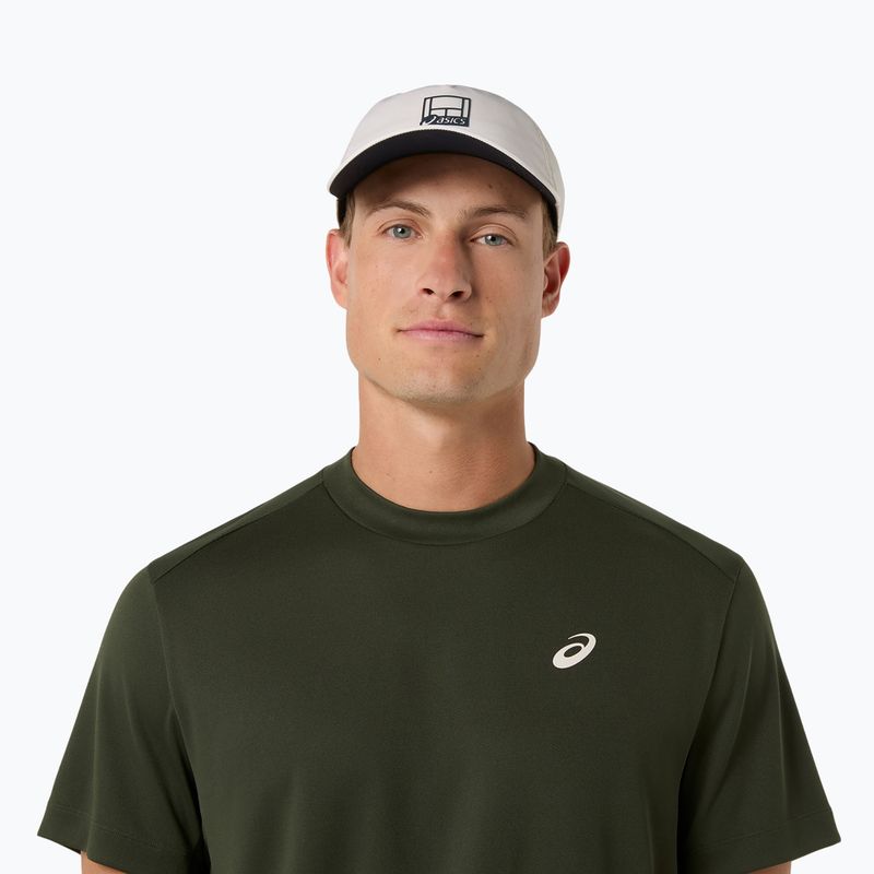 Мъжка тениска/фланелка за тенис ASICS Court Top vintage khaki 5
