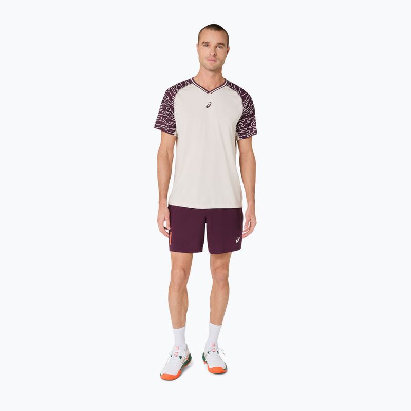 Мъжки тенис шорти ASICS Padel Court 7IN dark aubergine 2
