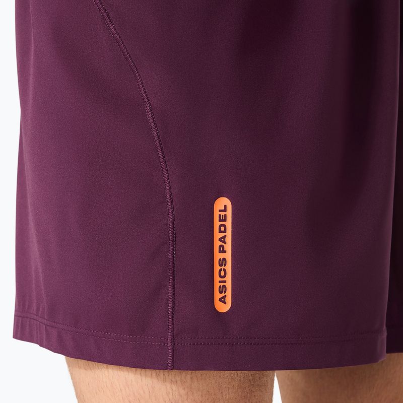 Мъжки тенис шорти ASICS Padel Court 7IN dark aubergine 8