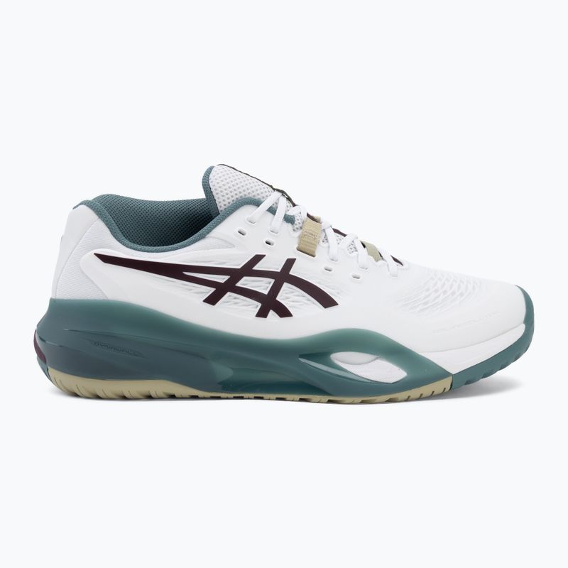 Мъжки обувки за тенис ASICS Gel-Resolution X white/dark aubergine 2