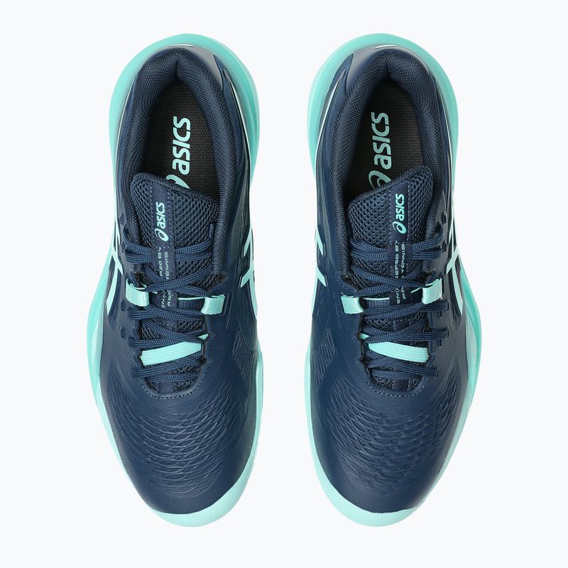 Мъжки обувки за тенис ASICS Gel-Resolution X night sky/illuminate mint 4
