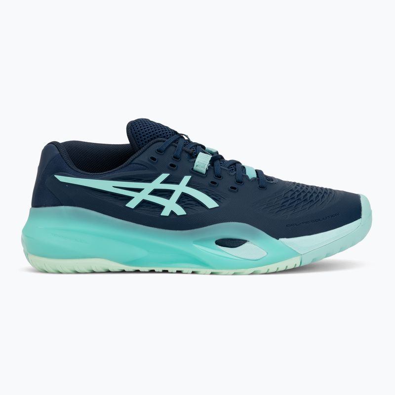 Мъжки обувки за тенис ASICS Gel-Resolution X night sky/illuminate mint 2