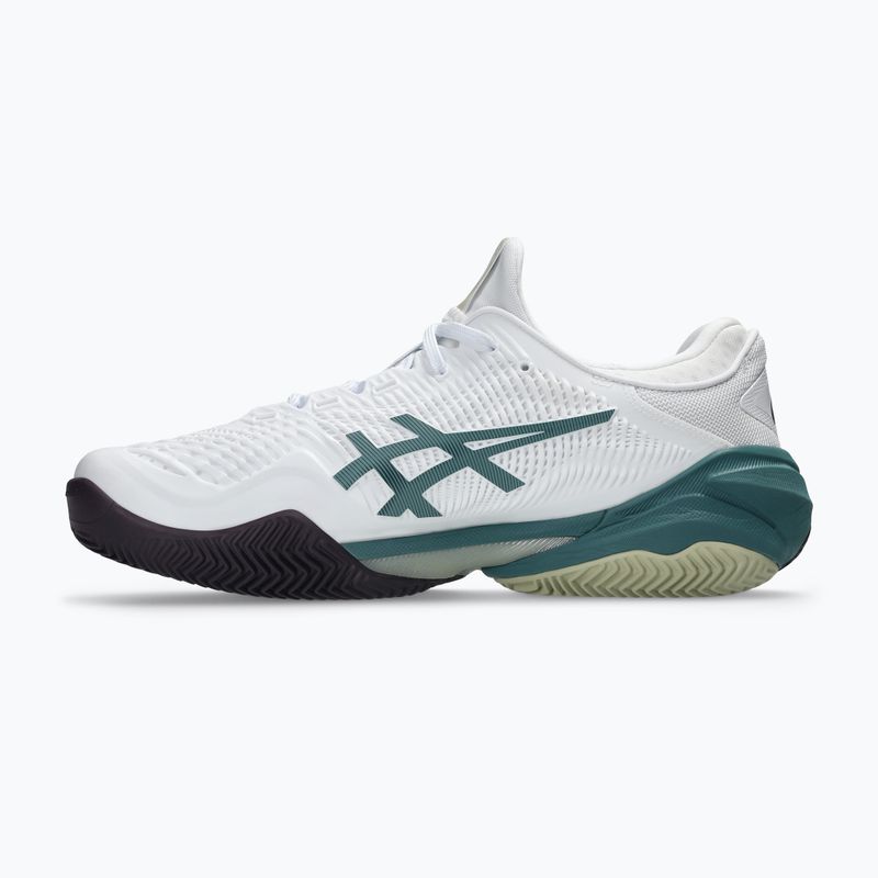 Мъжки обувки за тенис ASICS Court FF 3 Clay white/foggy teal 2