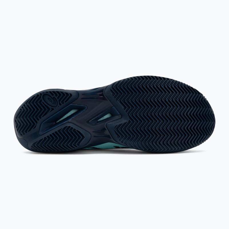 Мъжки обувки за тенис ASICS Solution Speed FF 4 Clay illuminate mint/night sky 4