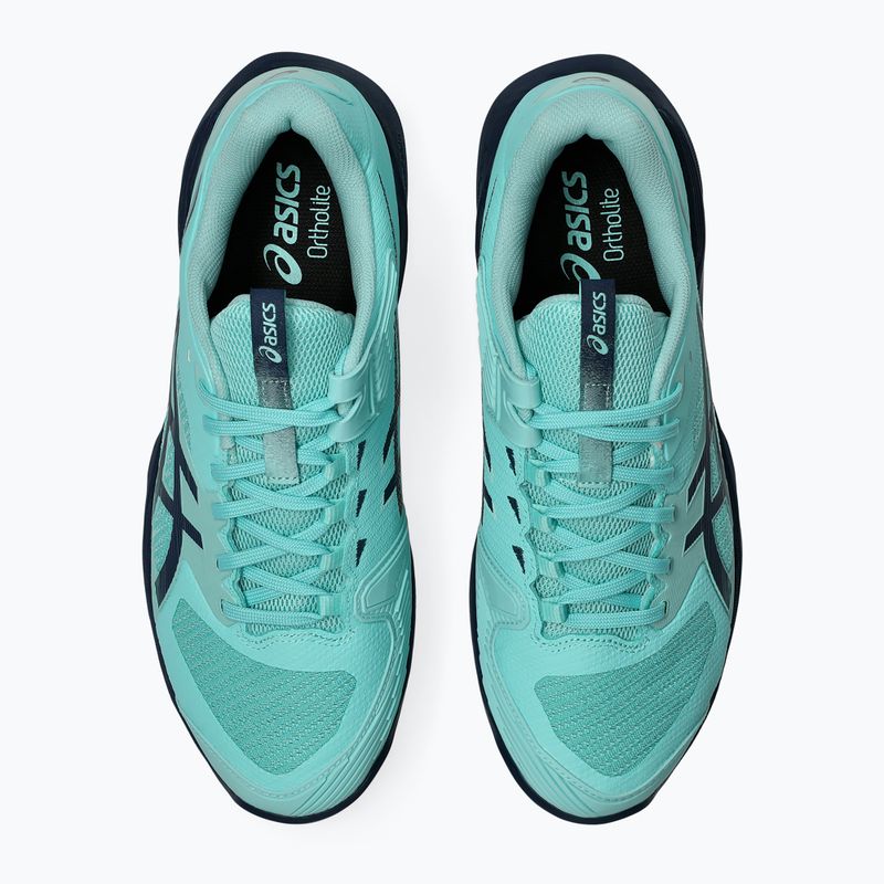 Мъжки обувки за тенис ASICS Solution Speed FF 4 Clay illuminate mint/night sky 4