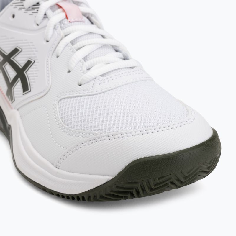 Мъжки обувки за тенис ASICS Gel-Dedicate 9 Clay white/vintage khaki 7