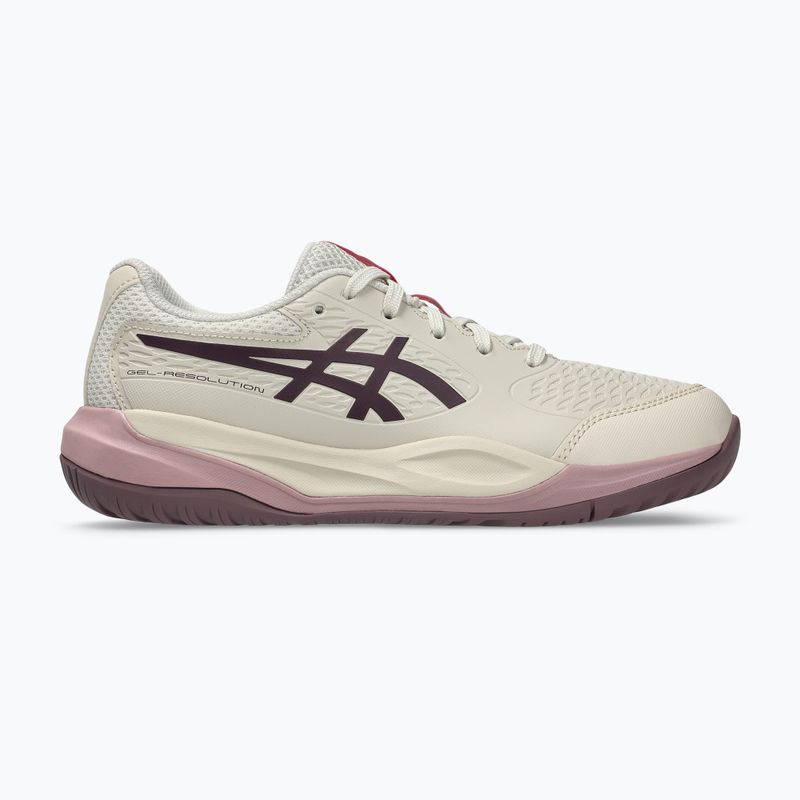 Детски обувки за тенис ASICS Gel-Resolution X GS soft oat/dark aubergine 2