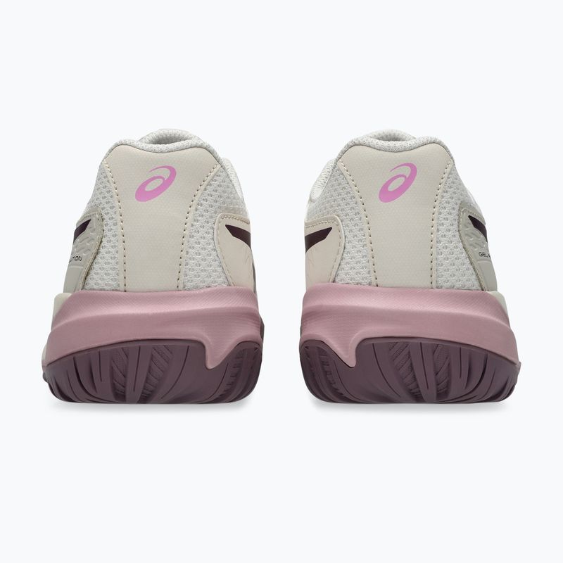 Детски обувки за тенис ASICS Gel-Resolution X GS soft oat/dark aubergine 6