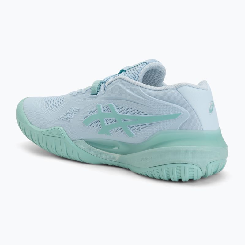 Дамски обувки за тенис ASICS Gel-Resolution X light blue/oasis green 3