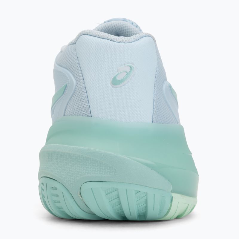 Дамски обувки за тенис ASICS Gel-Resolution X light blue/oasis green 6
