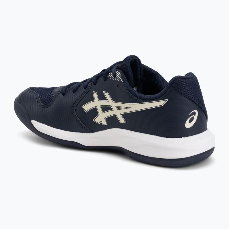 Мъжки обувки за тенис ASICS Gel-Dedicate 9 Indoor midnight/oatmeal 3