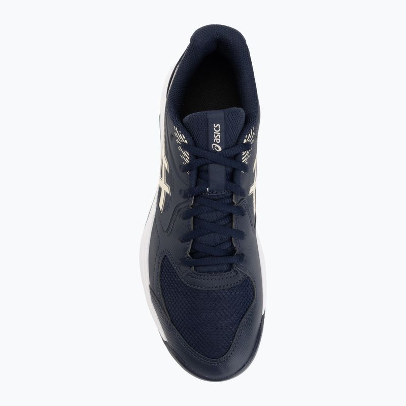 Мъжки обувки за тенис ASICS Gel-Dedicate 9 Clay midnight/oatmeal 5