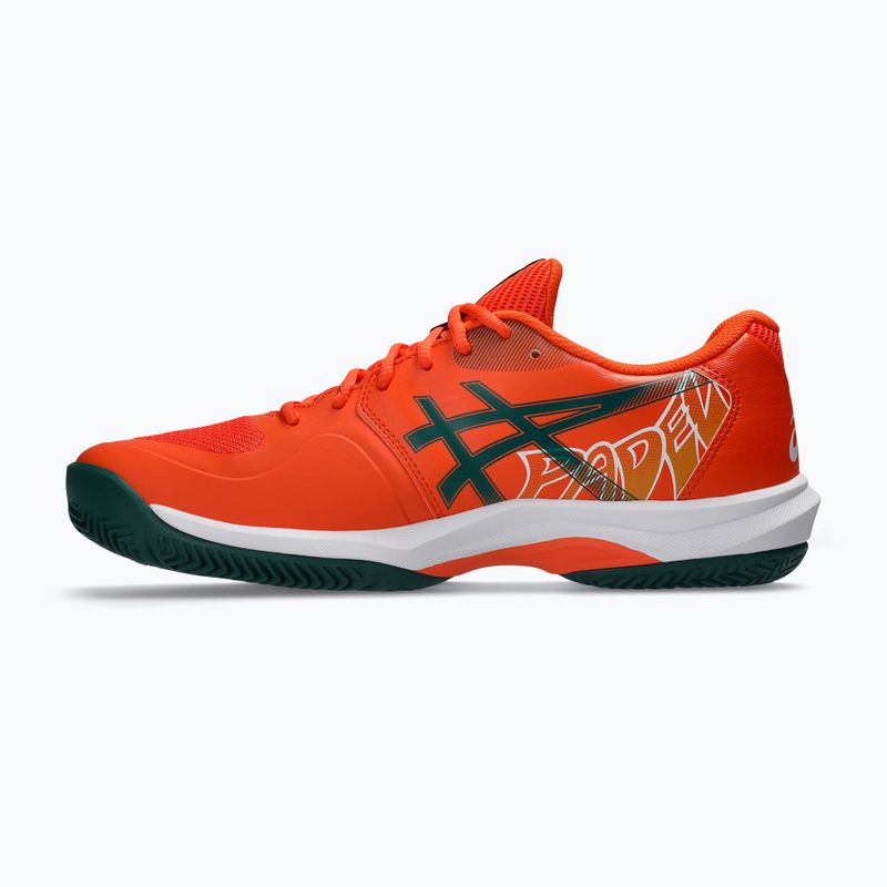 Мъжки обувки за падел Asics Game Ff Padel Energy Orange/Jewel Green 2