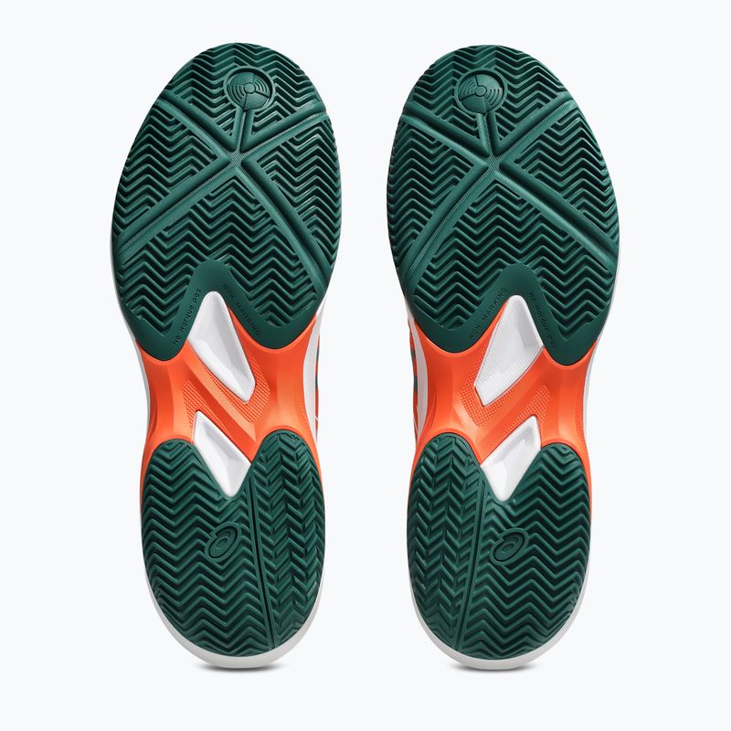 Мъжки обувки за падел Asics Game Ff Padel Energy Orange/Jewel Green 3