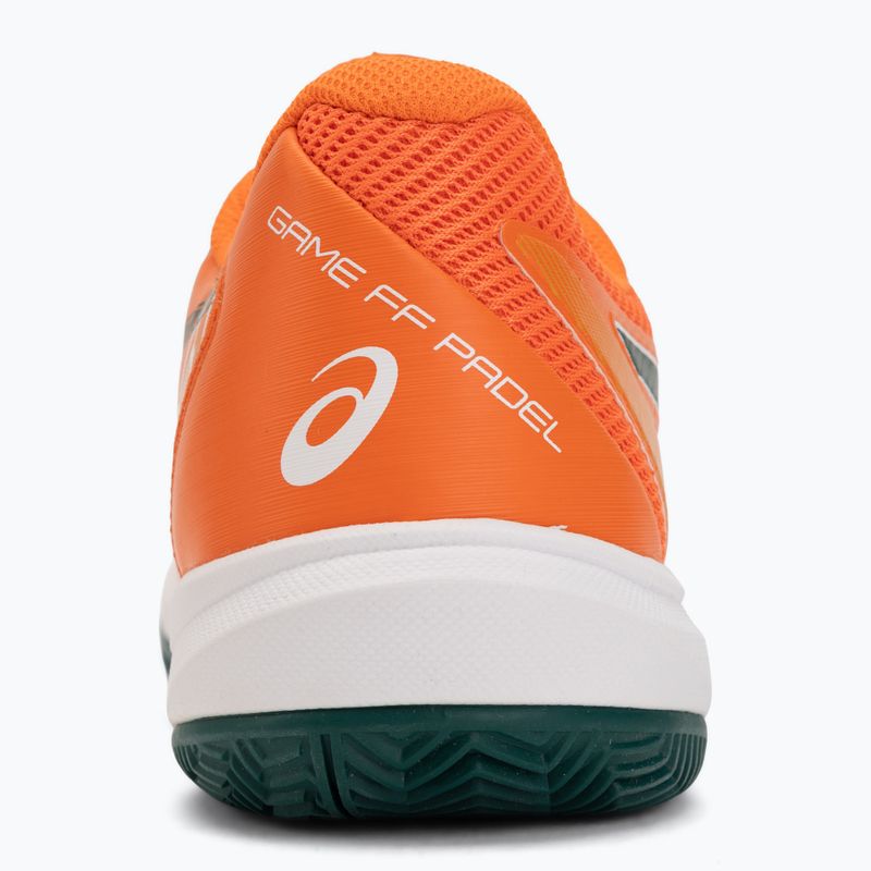 Мъжки обувки за падел Asics Game Ff Padel Energy Orange/Jewel Green 6