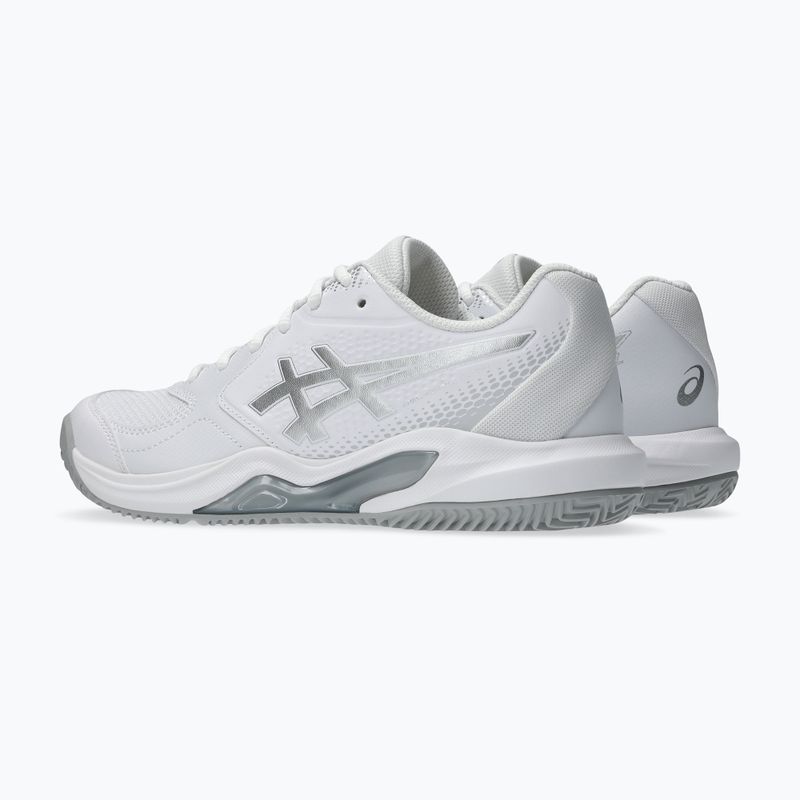 Дамски обувки за падел ASICS Gel-Dedicate 9 Padel W white/pure silver 3